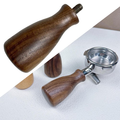 Wooden coffee portafilter - coffee,
