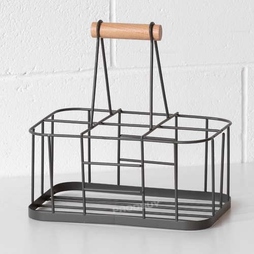 Grey milk bottle holder - bottle,