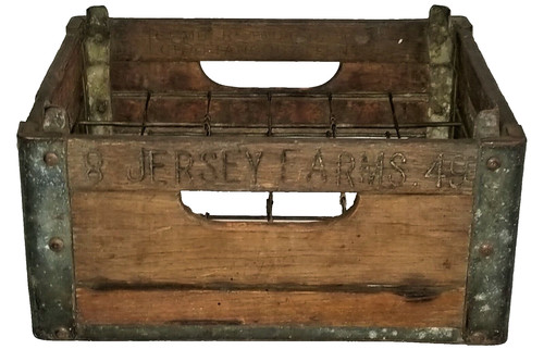 Milk crate bottle carrier - milk, crate,
