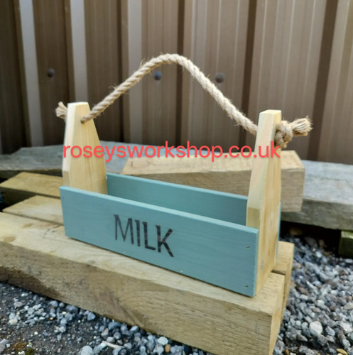 Handmade wooden rustic milk - wooden,