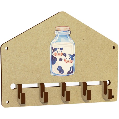 Milk bottle key holder - bottle,
