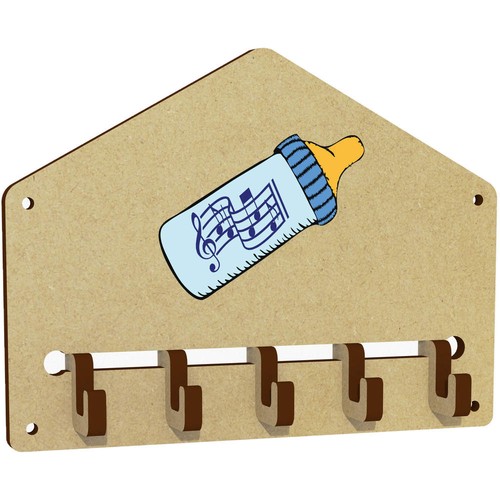 Baby bottle key holder 5 - 'baby,