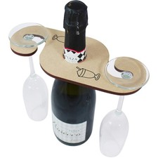 'Milkshake' Wooden Wine Glass
